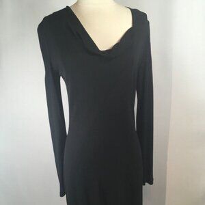 Calvin Klein Collection Drape Neck Jersey Dress
